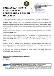 Check spelling or type a new query. First Criminal Charge Under Malaysia S Corporate Liability Provision