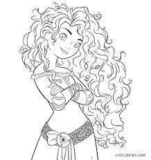 Just mention the names like snow white rapunzel ariel cinderella belle mulan and others familiar in the. Free Printable Brave Coloring Pages For Kids