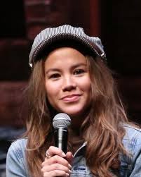 Marc dela Cruz, Elizabeth Judd, Greg Treco, Terrance Spencer, Anthony Lee  Medina, Sasha Hollinger with Lin-Manuel Miranda making a surprise  appearance during a Q & A before The Rockefeller Foundation and The