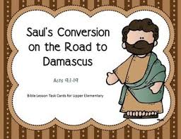 He fell down to the ground and heard a voice around him saying saul, saul, why do you persecute me? Pin On Kid Bible Activities