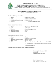 Permohonan surat keterangan mahasiswa aktif fakultas teknik. Surat Keterangan Aktif Kuliah Pdf