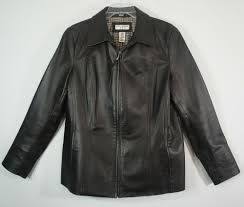 Sears Covington Genuine Brown Leather Jacket Women S Size Large Sleeve Vents Euc Covingt Leather Jackets Women Brown Leather Jacket Leather Jacket Women Brown