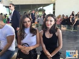 An immersive journey on june 27, 2019 in beverly hills, california. Song Jia Miranda Kerr Pose In Vintage Style 1 Chinadaily Com Cn