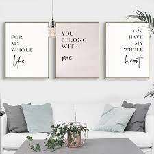 Bedroom canvas wall art quotes. Love Quote Canvas Print Love Quote Canvas Canvas Quotes Word Wall Art
