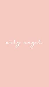 His Angel Love Of His Life As He Says Pastel Pink Wallpaper Pastel Pink Aesthetic Pink Wallpaper Iphone
