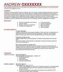 Electrical Engineer Resume Example Electrical Engineering Resumes