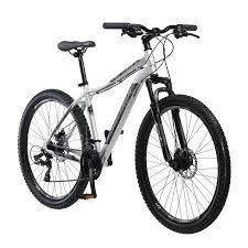 27 5 Inch Schwinn Aluminum Comp Mens Mountain Bike Silver