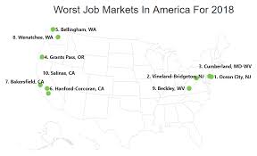 These Are The Worst Job Markets In America For 2018 Zippia