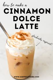 Maybe you would like to learn more about one of these? Cinnamon Dolce Latte Recipe Coffeesphere