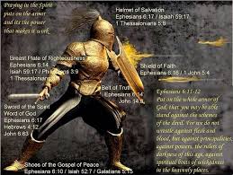 The Full Armor Of God Armor Of God Christian Warrior Praying In The Spirit