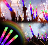 Amazon.com: ColorHome Glow Sticks Bulk - 100 Pcs LED Foam ...