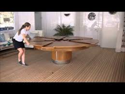 D b fletcher's (don't confuse him with the guy that jumped out the back of the 727), circular expanding table. Pin On Products