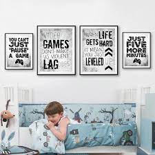 Wall mantra offers the bedroom wall décor, bedroom canvas painting, bedroom wall pictures online at the affordable price. Xbox Video Game Posters And Prints Xbox Controller Gamer Wall Art Canvas Painting Pictures Teen Boy Bedroom Kids Room Decor Painting Calligraphy Aliexpress