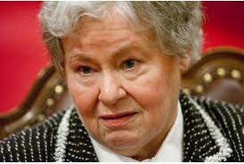 She is ridiculous with her hypocritical "pronouncements" A felony for  throwing a sandwich at law enforcement officers.