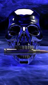 Skull Bite The Bullet Tattoo Pin By James Lewis On Skulls Grim Reapers Etc Skull Wallpaper Skull Pictures Skull