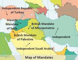 The Partitioning Of The Middle East ...