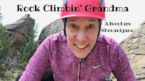 Rock Climbin' Grandma