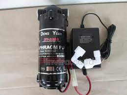 Pengiriman gosend one day delivery Pompa Booster Pump Ro Deng Yuan 32 Volt Dan Adaptor Terbaru 2021