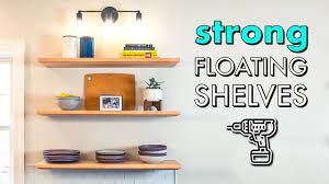 First, here's the step by step of how to create floating wood shelves if you want to diy it… 1. Building Diy Floating Shelves For Our Kitchen Kitchen Remodel Pt 3 Youtube