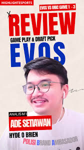Review Gameplay dan Draft Pick Mas Ade di MPL Indonesia
