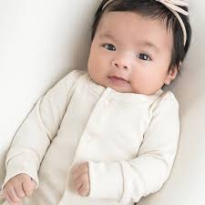 Wholesale Organic Baby Skylar Footed Sleeper