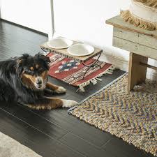 Handwoven Food Mat Life As Cohen Dog Food Mat Dog Bowl Mat Boho Dog