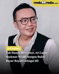 Ari Lasso menegaskan bahwa dirinya bukan hanya menuntut hak sebagai  pencipta lagu, tetapi juga sudah menjalankan kewajiban membayar royalti  sebagai pelaku industri event organizer. Melalui unggahan di Instagram, Ari  memamerkan bukti pembayaran