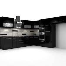 These black kitchen chair are available in various distinct colors and shapes to choose from and can also be customized according to your preferred style and color. Modern Black Kitchen Furniture By Olga 3designer 3docean