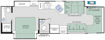 This is a motorhome where affordability and luxury are. Magnitude Super C Diesel Motorhomes Floor Plans Thor Motor Coach Floor Plans Rv Floor Plans How To Plan