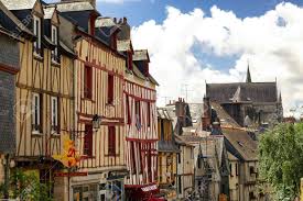 365 according to legend, but, in reality, between 30 and 40, according to how they are counted. Vannes Morbihan Brittany France Old Typical Half Timbered Buildings Stock Photo Picture And Royalty Free Image Image 50518622