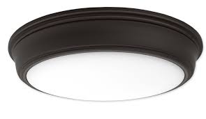 Good Earth Lighting Portal 19 In Bronze Transitional Flush Mount Light Energy Star Lowes Com Flush Mount Lighting Light Energy Led Flush Mount