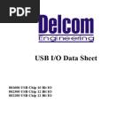 DIO Technical Guide: Document Revision: v1.11 | PDF | Byte | Bit