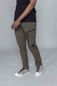 C P Company Stretch Nylon Cargo Pants Ivy Green Goggle Jacket Centrevillestore