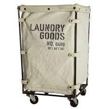 たっぷりと入るキャスター付きランドリーグッズ house doctor storage laundry goodsハウスドクター ストレージ ランドリーグッズ北欧 デンマーク インテリア 雑貨 ヴィンテージ ビンテージ シンプル 新築 洗濯 贈り物 お洒落 おしゃれ かわい 洗濯カゴ ランドリー