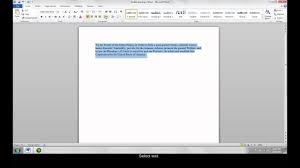 On the home tab, in the paragraph group, click line and paragraph spacing (line spacing in word 2007). How To Double Space In Microsoft Word Youtube