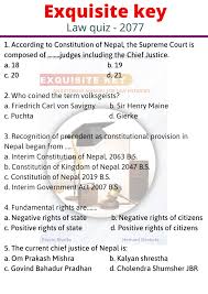 Aug 02, 2021 · the supreme court was organized with a chief justice and five associates; Exquisite Key For Law Aspirants Hello Everyone Comment Or Inbox Us The Correct Answer Of Mcqs Below Note We Are Posting Five Questions Every Monday And Friday At 9 Pm The