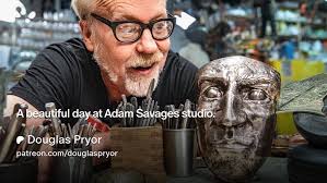 A beautiful day at Adam Savages studio.