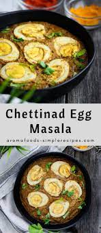 Chettinad Egg Curry Aromafoods Simplerecipes Recipe Egg Curry Healthy Egg Recipes Indian Beef Recipes