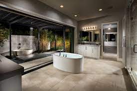 Master bathrooms are large enough to accommodate a world of luxuries, and often become retreats for homeowners. Luxury Modern Bathroom With Shower Novocom Top
