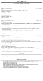 Also, the certification can enhance the chances of better job prospects. Problem Management Resume Sample Mintresume