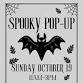 Spooky Pop-Up event image