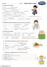 Present Perfect Interactive And Downloadable Worksheet You Can Do The Exercise Present Perfect English As A Second Language English As A Second Language Esl