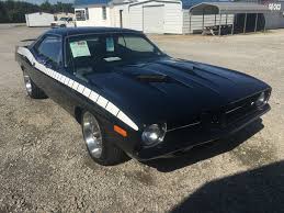 Image result for Formal Black 1973 Barracuda