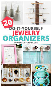I did one similar out of a crib. 20 Diy Jewelry Organizers That Are Fun To Make Andrea S Notebook