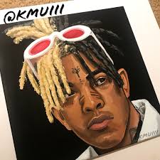 Download wallpaper in 1920x1080 download original (3.53mb). Kiana On Twitter Rest In Paradise Original Xxtentacion Xxxtentacion Jahseh Artwork Art Painting Paint Please Repost Https T Co Yranhaerwb