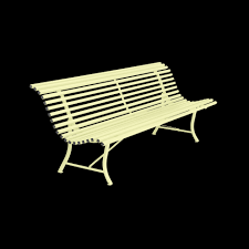 Banc De La Collection Louisiane De Fermob De Longueur 200 Cm Disponible En 24 Coloris