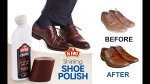 How To Polish Your Shoes Kiwi Crown Liquid Self Shining Shoe Polish