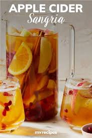 Apple Cider Sangria Recipe Recipe In 2020 Apple Cider Sangria Alcohol Drink Recipes Drinks Alcohol Recipes
