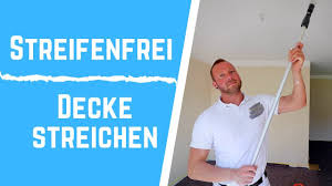 Anleitung wande streichen und decke streichen hornbach. Decke Ohne Streifen Welche Farbe Welches Werkzeug Youtube
