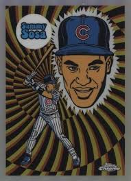 2023 TOPPS CHROME SAMMY SOSA ULTRAVIOLET ALL-STARS INSERT CARD CUBS SSP  CASE HIT